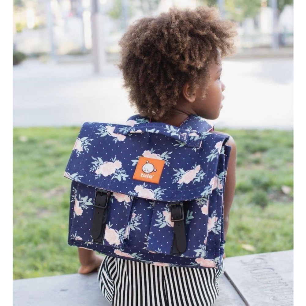 Tula Kids Backpack - Blue and Pink